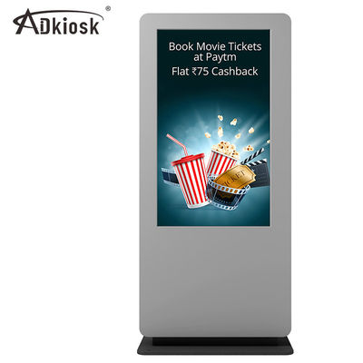 صفحه نمایش 65 اینچی LED Signage دیجیتال در فضای باز 4K روشنایی بالا 89 زاویه دید