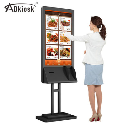 کیوسک تعاملی Self Service 43 اینچ LCD صفحه لمسی 1920X1080 350cd/m2