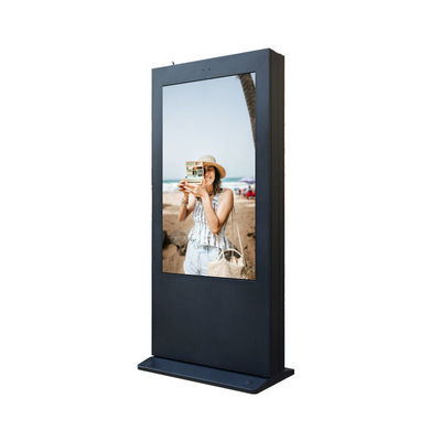 55 اینچ صفحه نمایش 4K صفحه نمایش تابلوهای دیجیتال صفحه نمایش 89 زاویه ضد آب