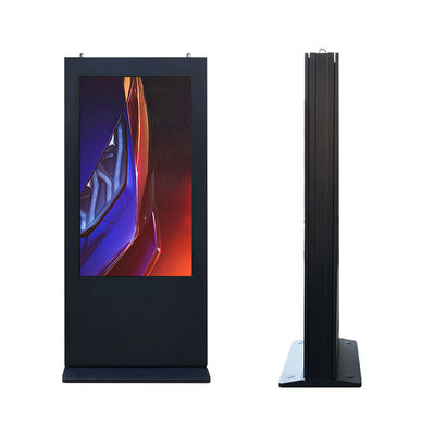 55 اینچ صفحه نمایش 4K صفحه نمایش تابلوهای دیجیتال صفحه نمایش 89 زاویه ضد آب