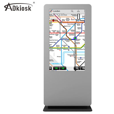 نمایشگرهای دیجیتال سیگنال LCD در فضای باز 43 اینچ Wifi ضد آب 1080P
