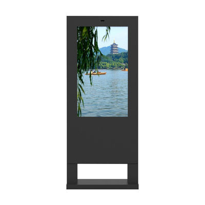 ال سی دی مشکی 43 اینچ پخش کننده تبلیغاتی اندروید IP65 طبقه دیجیتالی Signage