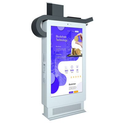 115V 75 اینچ دیجیتال Signage در فضای باز 16: 9 پخش کننده رسانه ضد آب
