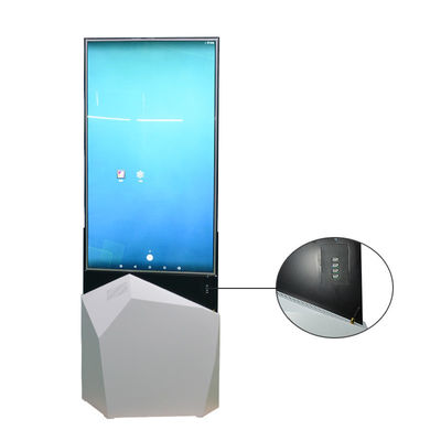 کیوسک دوطبقه ایستاده 55 اینچ OLED صفحه نمایش تبلیغاتی تبلیغاتی