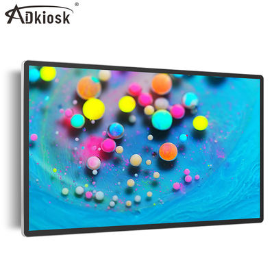 Android 27inch 60HZ Digital Menu Display Screen 4K Digital Signage Player