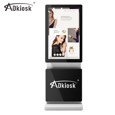 صفحه نمایش تبلیغاتی قابل حمل قابل حمل 350cd/m2 صفحه علامت دیجیتال با وب کم