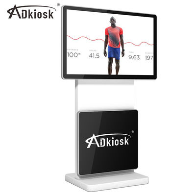 کیوسک LCD 2 گیگابایتی تاشو صفحه نمایش تبلیغاتی اندروید 49 اینچ 4000: 1 کنتراست