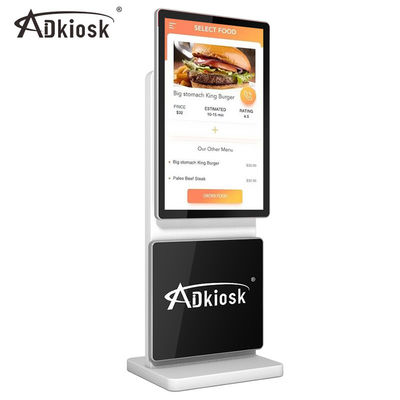 کیوسک LCD 2 گیگابایتی تاشو صفحه نمایش تبلیغاتی اندروید 49 اینچ 4000: 1 کنتراست