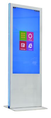 Mall Indoor LED Signage Display ROM 42 اینچ تعاملی 16 گیگابایت ROM