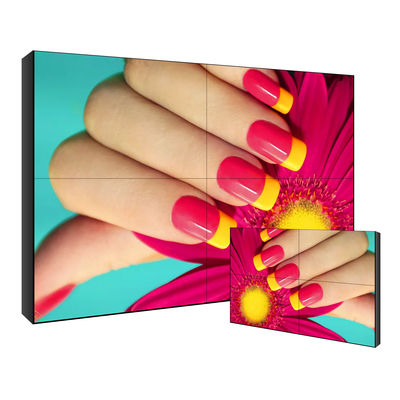 صفحه نمایش ال سی دی دیواری 2k 4k صفحه 1.8 میلیمتر حاشیه 2x3 FHD رزولوشن 49 اینچ
