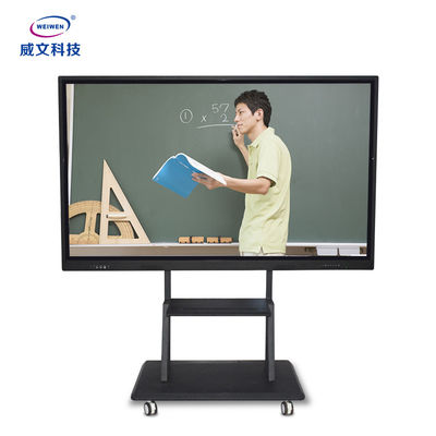 Webcam Touch Screen Interactive Whiteboard 43Inch 8ms زمان پاسخگویی