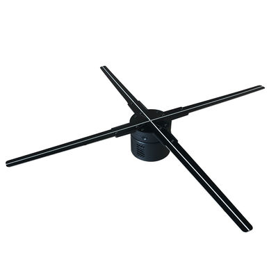نمایشگر فن هولوگرام سه بعدی Wifi بلوتوث ABS PC AC240V برای تبلیغات