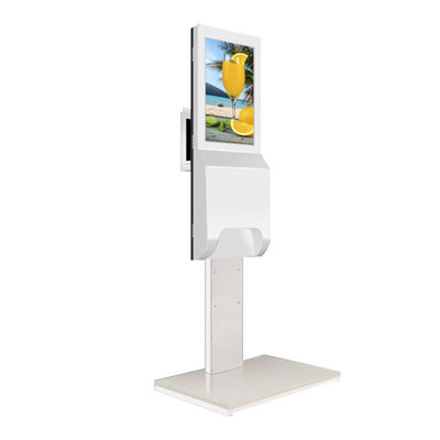 صفحه نمایش 350cd / m² 21.5 &quot;Hand Sanitizer Kiosk Android 7.1.2 را لمس کنید