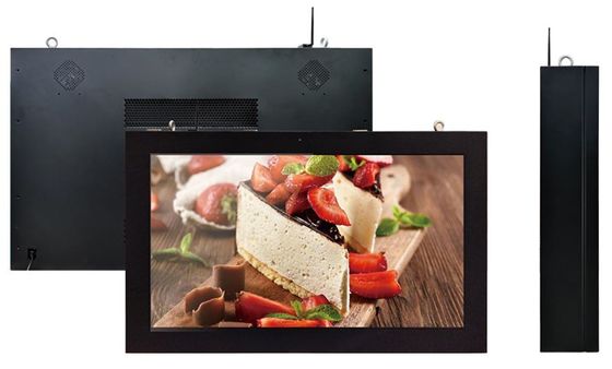 مانیتور دیجیتال ساینیج ال سی دی دیواری شبکه اندروید IP65 ضد آب