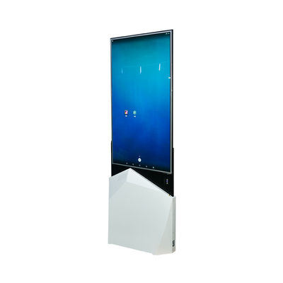 43 اینچ 55 اینچ با وضوح بالا LCD شفاف علامت دیجیتال طبقه دو طرفه