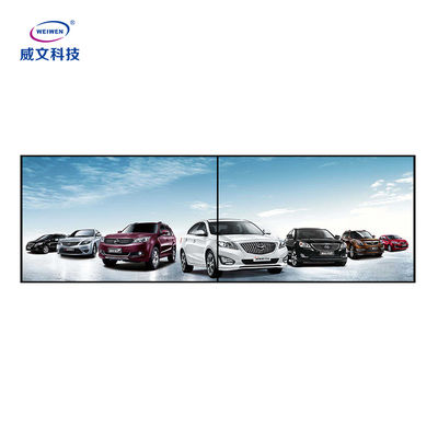 صفحه نمایش لمسی FHD Digital Signage AC100V 6ms زمان پاسخگویی بدنه شیشه شفاف