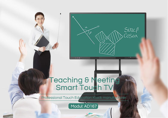 صفحه نمایش لمسی مادون قرمز 3840X2160 UHD Whiteboard AG Glass 20 Point