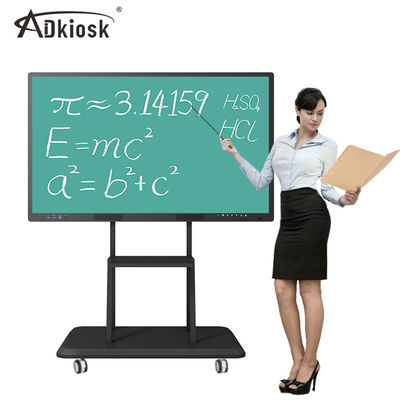 تخته سفید تعاملی کنفرانس اندروید 75 اینچ 98 اینچ CVBS صوتی 1000 وات