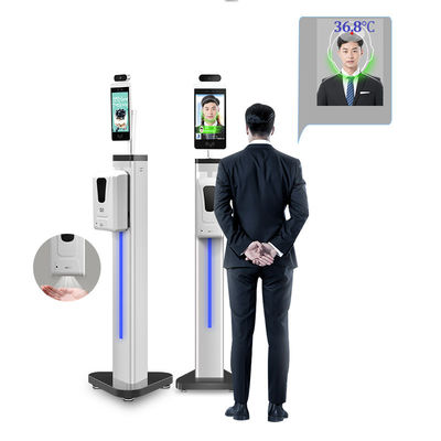ترمینال تشخیص چهره همه در یک دما 150cm فاصله دوربین پویا