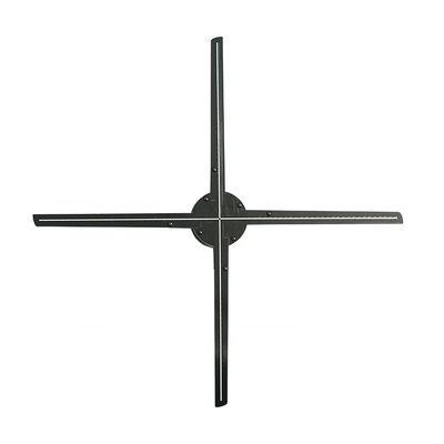 صفحه نمایش فن هولوگرام سه بعدی Wifi 85cm 100cm 120W برای تبلیغات