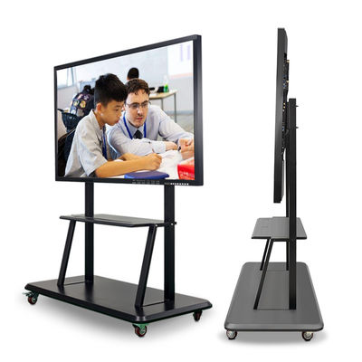 صفحه نمایش لمسی الکترونیکی 4K TFT / قاب آلومینیومی 75 اینچ وایت برد