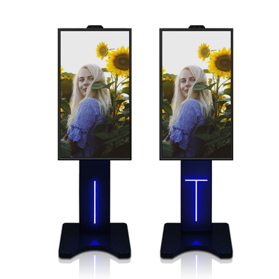صفحه نمایش لمسی 1080p CCC LCD کیوسک دیجیتال ساینیج 43 اینچ VGA HDMI