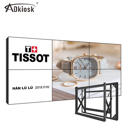 صفحه نمایش ال سی دی صفحه نمایش دیواری 500cd/M2 12 میلی ثانیه برای فروشگاه خودرو
