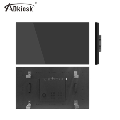صفحه نمایش ال سی دی داخلی 55 اینچ 2x2 3x3 صفحه نمایش تبلیغاتی ویدئو دیوار