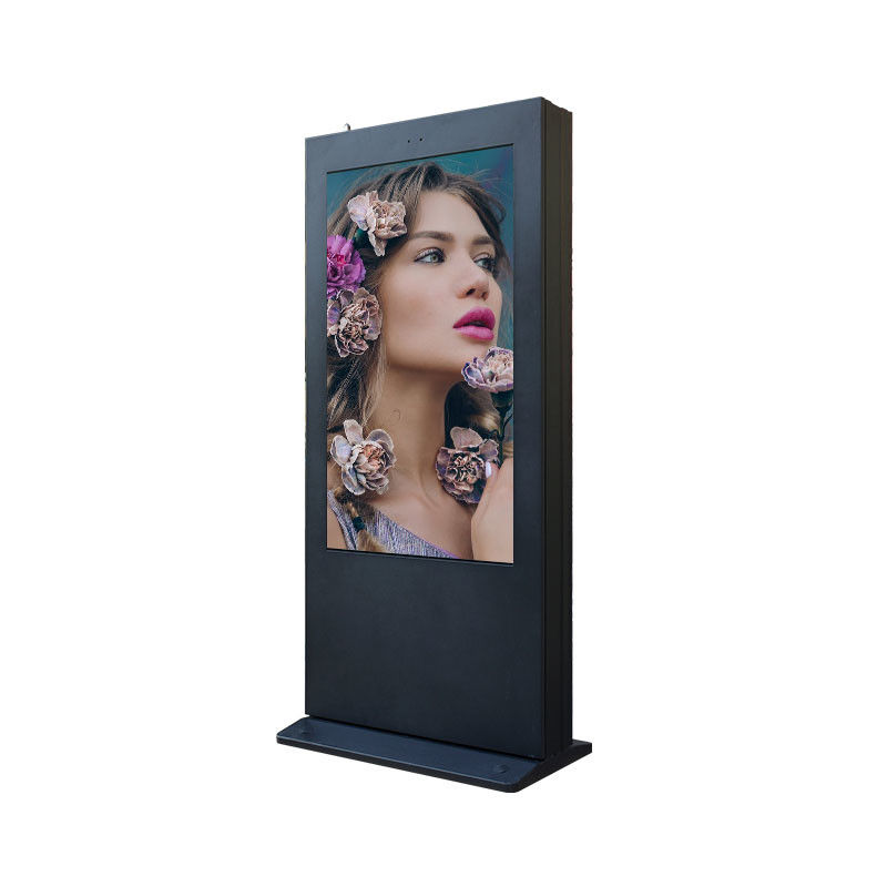 VGA HDMI Outdoor Digital Signage 55 اینچ 1920*1080 3000nits جعبه ضد خوردگی