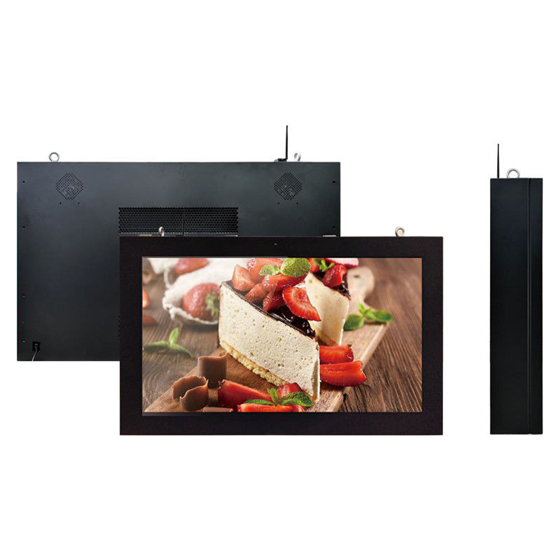 پخش کننده تبلیغاتی Outdoor Digital Signage پخش کننده دیوار ضد آب IP55 یا IP65